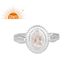 Pierre précieuse en cristal et Quartz naturel, anneaux de créateur faits à la main, solide, argent fin, vente en gros, 925 - Product Image 1