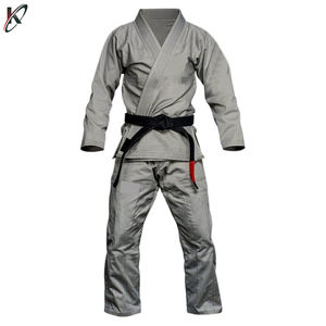 Conjunto de uniforme BJJ Gi blanco hecho a medida de alta calidad Traje de algodón de alta calidad para artes marciales para Taekwondo - Product Image 4