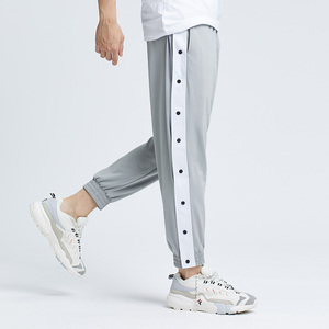 กางเกงแฟชั่นผู้ชาย,กางเกงมีกระดุมสำหรับใส่ออกกำลังกาย - Product Image 4