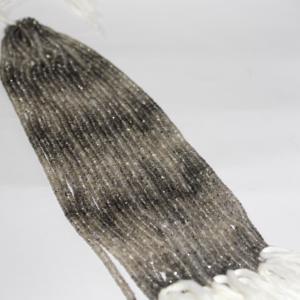 ลูกปัดควอตซ์เหลี่ยมเพชรพลอยประดับลายจุดสีดำธรรมชาติขนาด6มม. 7มม. จากผู้ผลิต - Product Image 2