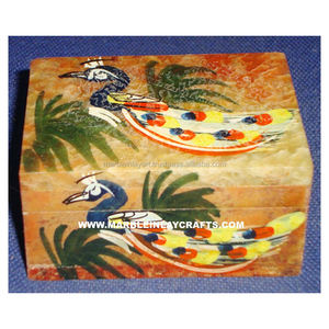 Soapstone-joyero pintado - Product Image 1