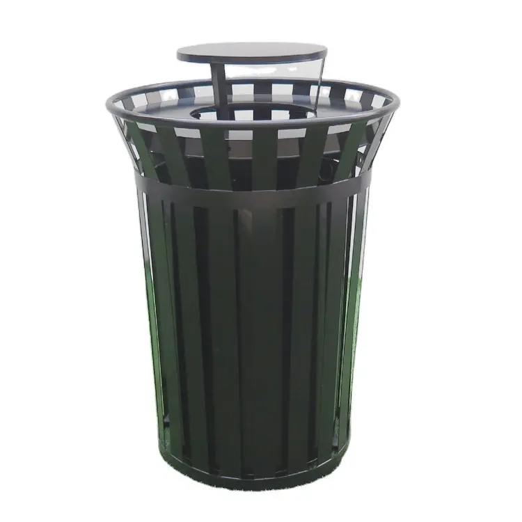 Металлическая мусорная корзина для отелей объемом 50/80/100/120/240 литров, мусорная корзина для отходов из нержавеющей стали