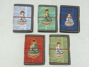 Diarios de papel hechos a mano con impresiones de Buda, adecuados para centros de Yoga, tiendas de productos budistas y regalos - Product Image 2