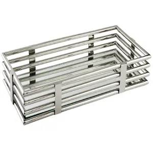 Plateau de service de bar de bonne qualité, fait à la main, plateau de service décoratif de style moderne pour pâtes et desserts - Product Image 1