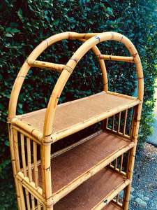 <b>Vintage</b> Bamboo Bookshelf Rattan Funiture - Product Image 3
