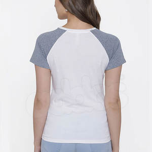 T-shirt décontracté pour femme, best-seller, nouvelle arrivée tendance, coton de haute qualité, fibre de bambou, respirant, prix compétitif - Product Image 2