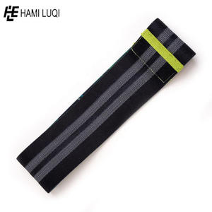 Bandes de résistance en tissu imprimé en gros, boucles d'exercice, entraînement de fitness pour les jambes et l'entraînement - Product Image 3