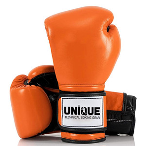UNIQUE GYM WEAR Kit de Boxeo y Fitness, Guantes de Entrenamiento de Cuero Profesional Transpirables Estilo Tailandés con Cierre y Empaque Personalizable - Product Image 4