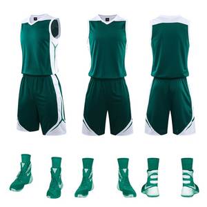 Uniforme de baloncesto de equipo para niños, uniforme Reversible de secado rápido - Product Image 6