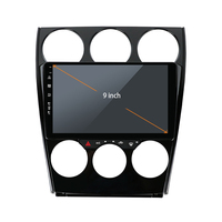 Navigation de véhicule d'approvisionnement d'usine intégrée 9 "2 Din autoradio voiture image de recul RDS/FM lecteur multimédia de voiture pour Mazda 6