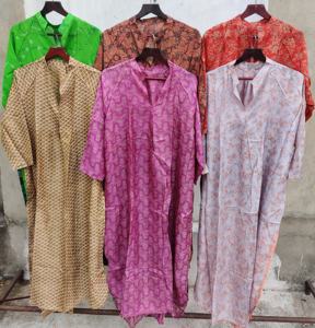 Pure Silk <b>Thermal</b> <b>Dress</b> Comfortable Night Suit for Summer - Product Image 3