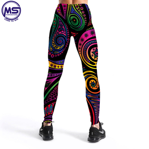 Leggings de gimnasio sin costuras de cintura alta para mujer, pantalones deportivos de Yoga con Logo, tela de punto, mallas push-up para glúteos - Product Image 3