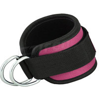 Sangles de cheville en néoprène CTIFCO PRO CP-3603 avec protection professionnelle pour l'entraînement de force des jambes - Fermeture magnétique (unisexe)