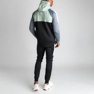 ผู้ชายชุดกีฬาชุดสูท Hoodies + กางเกงชุด Tracksuits Zipper Hoodies เสื้อกีฬาสวมใส่2ชิ้นชุดโดย EVERGLOW - Product Image 2