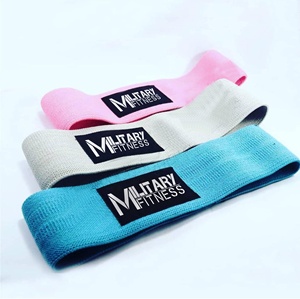 MF Red Light Resistance <b>Band</b> Exercise Stretching <b>Workout</b> Durable Polyester Fabric Eco-Friendly Non-Slip All Ages Polybag - Product Image 2