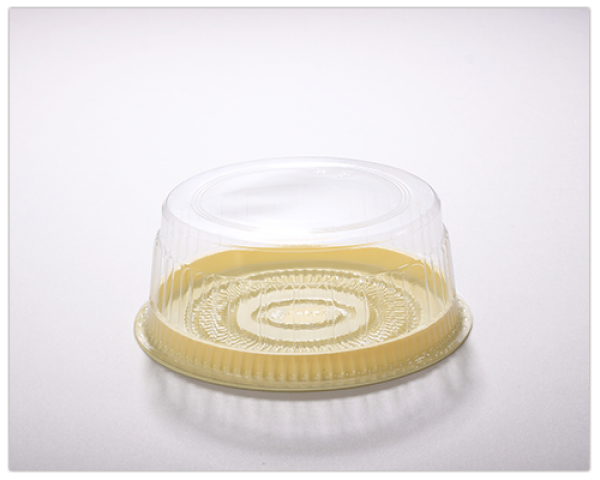 โปร่งใส (ฝา) เหลือง (ฐาน)