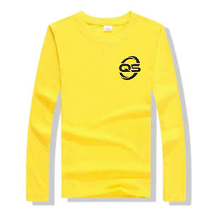 custom screen print your logo 100% cotton long sleeve t shirt - Product Image 3