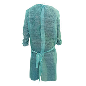Robe jetable pour patient de Turquie-Stock prêt, expédition immédiate-couleur noire, uniformes d'infirmière fabriqués en Turquie - Product Image 4