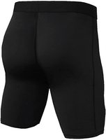 Ensemble de shorts de compression athlétiques légers et respirants pour hommes, chemises de yoga à séchage rapide, ajustées, anti-bactériennes
