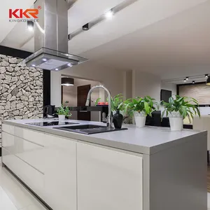 Kingkonree cilalı yapay taş mutfak katı yüzey tezgah