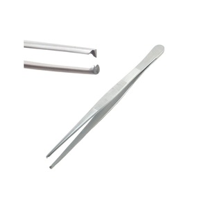 Tejido fórceps 1x2 dientes recto 12 cm - Product Image 1