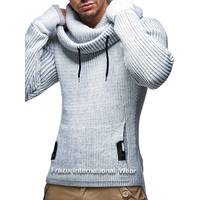 Sweat-Shirt avec col ras du cou pour hommes, Design vintage, sur mesure, en coton, tricoté à uni, à manches longues, offre spéciale, 2021