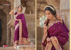 ใหม่2022แฟชั่นที่สวยงาม Banarasi ผ้าไหม Zari ชุดแต่งงาน Saree สำหรับผู้หญิงผู้ผลิตและผู้ค้าส่งจากอินเดีย - Product Image 2