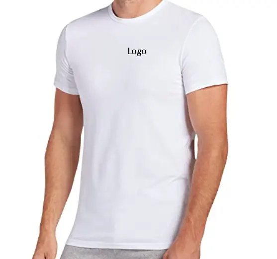 Мужские футболки, облегающая хлопковая футболка без рисунка, высокое качество, мужские футболки на заказ, Лидер продаж, поставщик из бангладеш