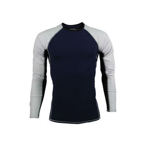 เสื้อบีบอัด MMA BJJ แขนสั้นออกแบบได้ตามต้องการเสื้อแรชการ์ดแบบระเหิด Jiu Jitsu - Product Image 4