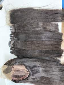 Extension de cheveux Remy pour les femmes noires Perruque frontale et vendeurs de groupe de cheveux - Product Image 4