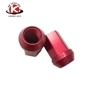 Mesin CNC saf end locking lug forged wheel nuts Supplier