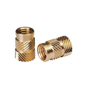 Superior Quality Brass Knurled Threaded Insert High-End <b>Fastener</b> at Price Packaged in Carton - Product Image 1
