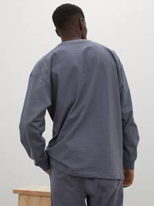 Venta al por mayor 500 Gsm Fleece Crewneck sudaderas personalizadas para hombres Color puro deportes al aire libre sudaderas con capucha peso pesado grueso tamaño XS - Product Image 2