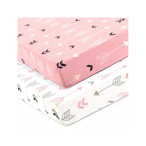 Proveedor indio de algodón personalizada sábanas de cuna - Product Image 1