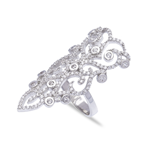 Bague de Cocktail en argent, vente en gros, bague en argent Sterling 925 fabriquée à la main, bijoux à la mode - Product Image 3