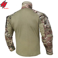 Chemise de combat camouflage désertique, nouvelle chemise de pêche camouflage, chemise de chasse numérique à manches longues, dernier design, chemise tactique de sécurité