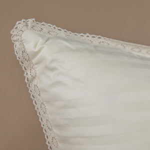 Almohada de cama Retro 70x70 para dormir 100% algodón pluma de ganso Natural almohada transpirable con precio competitivo almohada de cama - Product Image 2