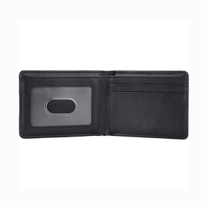 Professional Made New Fashion Modern PU <b>Leather</b> Zipper <b>Purse</b> <b>Men</b> <b>Leather</b> Wallet - Product Image 4