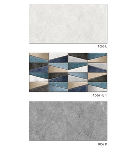 Carrelage céramique 30x60cm décoration murale extérieure colorée marron beige design ancien - Product Image 2