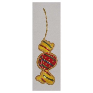 Indian Christmas New Hanging Zari Tree Ornament - Product Image 1