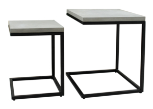 Table basse de luxe avec pieds en métal, meuble moderne de haute qualité, table à manger, surface en béton, offre spéciale - Product Image 5