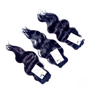 ฟรีตัวอย่าง Virgin Raw Mink ผมบราซิลหยักชุด,บราซิล Curly Deep Wave ขยายผม + ผม Vendor - Product Image 2