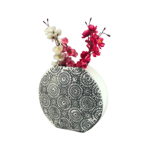Jarrón Decorativo de Aluminio Hecho a Mano para Mesa, para Decoración del Hogar, Jardín y Bodas - Product Image 3