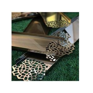 Plateau de service alimentaire en métal de qualité supérieure, design tendance, taille et forme personnalisées, plateau de service pour desserts en vrac - Product Image 4