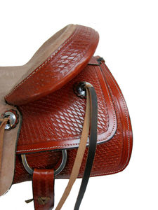 Y & Z Premium cuero genuino duradero Western Roping Ranch Horse Saddle Tack Set con herrajes de acero inoxidable LTR_WAD_WS_101 - Product Image 3