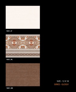 Nouvelle finition brillante Carrelage mural en céramique 30x45cm - Product Image 1