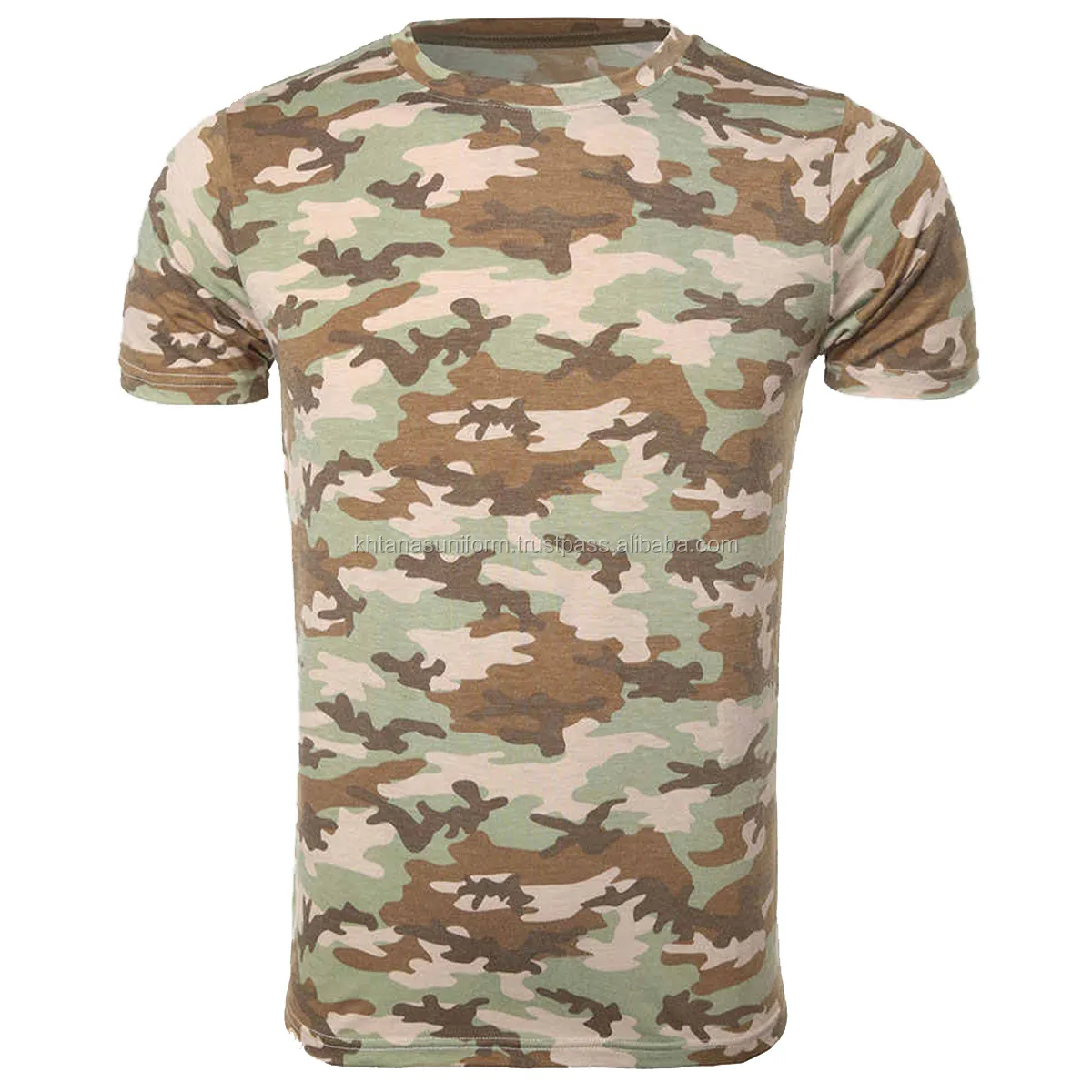 Disesuaikan 2022 Tempur Camo Cetak T-Shirt Pria Lengan Panjang Kamuflase Taktis Kemeja Camo Polyester Pria T-Shirt