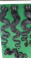 Extensions de cheveux humains vierges indiens Remy de qualité supérieure, double trame, 30 pouces, tissées à la machine, toutes couleurs, vente chaude