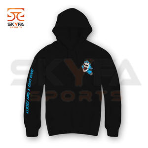 Pull graphique uni à la mode Offre Spéciale produits pour hommes matériau pur coton/polyester graphique personnalisé - Product Image 4