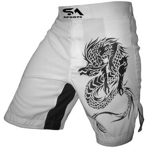 Pantalones cortos de lucha de alta calidad, pantalones cortos de boxeo MMA Haga su propio diseño Puertos personalizados Usa pantalones cortos de artes marciales MMA - Product Image 1